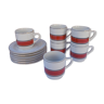 Set 6 Kun-lun coffee cups