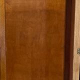 Oak wardrobe with mirror, modular wardrobe shelf including one drawer
