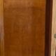 Armoire en chêne avec miroir penderie étagère modulable dont un tiroir