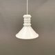 Older glass hanging lamp from Danish Holmegaard, model Apoteker lamp from the 1980s.