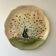Peacock decorative plate