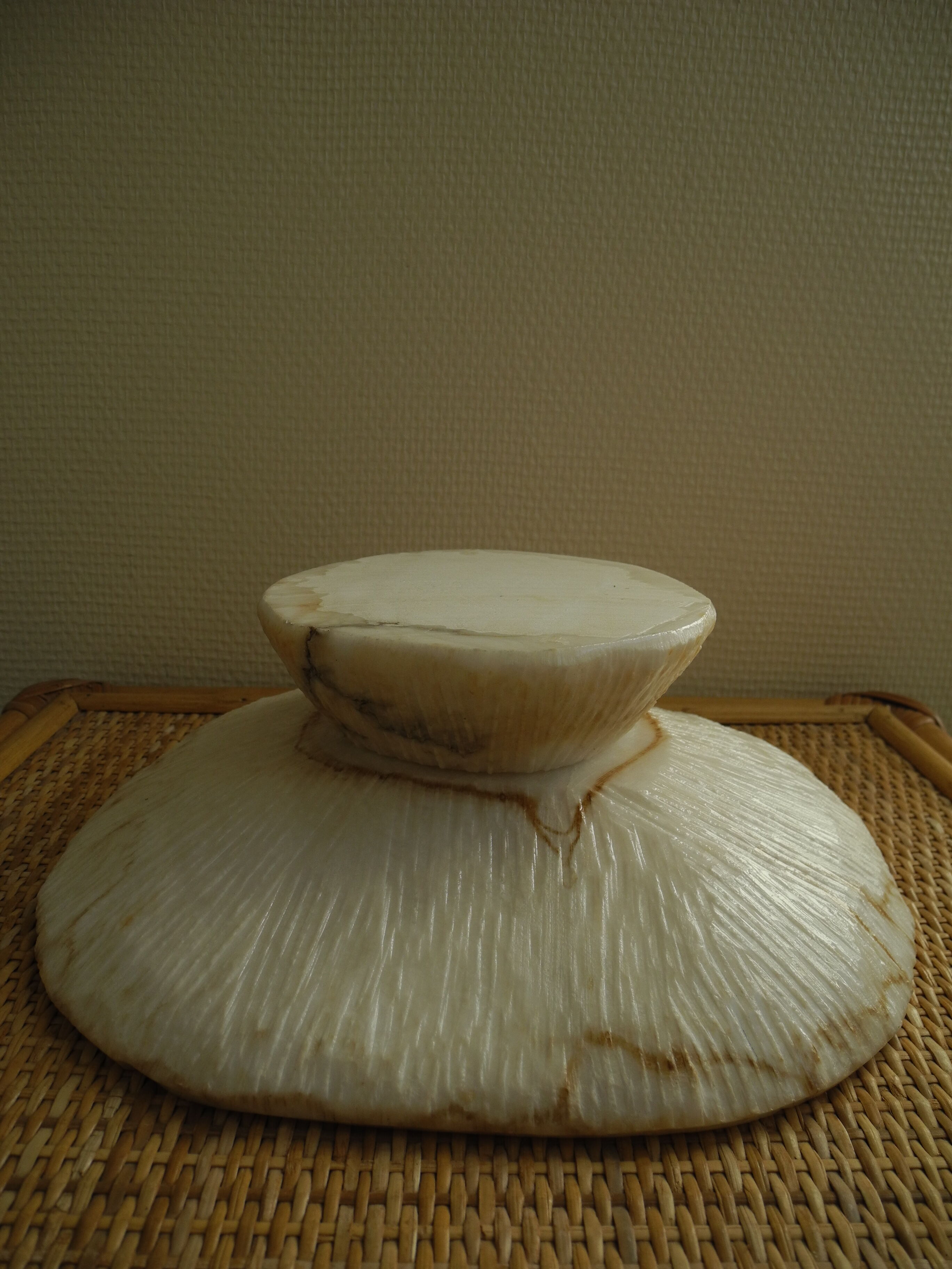 Decorative alabaster cup, vintage alabaster cup
