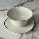 Bowl saucer porcelain Schirnding Bavaria