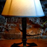 Forged foot lamp