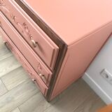 Art Deco chest of drawers and terracotta