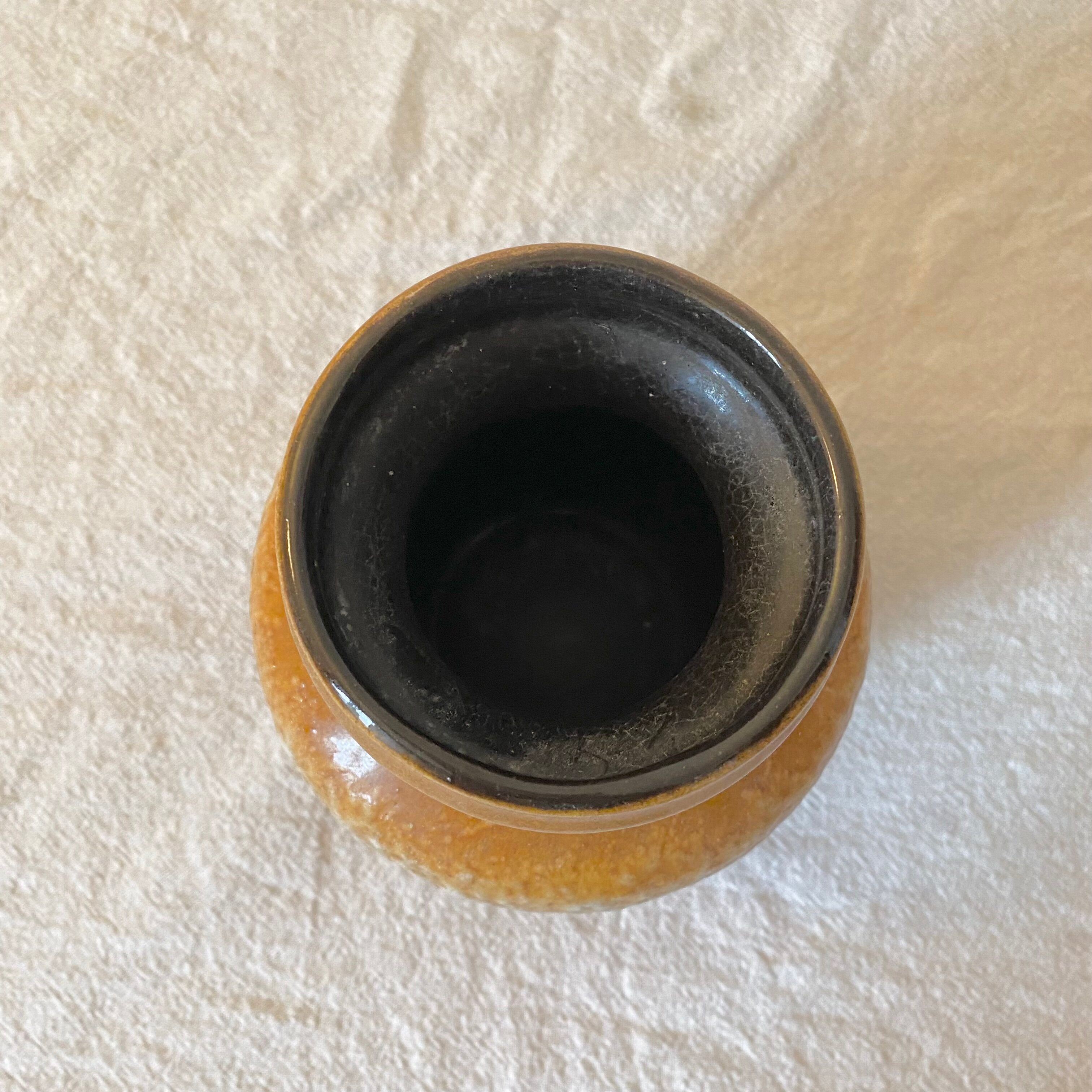 W.Germany ceramic vase (fat lava)