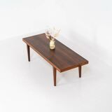 Large Rosewood coffee table by Severin Hansen for Haslev Møbelfabrik