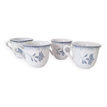 Blue coffee cup Niderviller 1970 - 1980