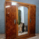 Art Deco period wardrobe in magnifying glass circa circa 1925-1930
