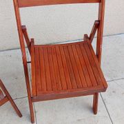2 vintage folding chairs from the 1950s