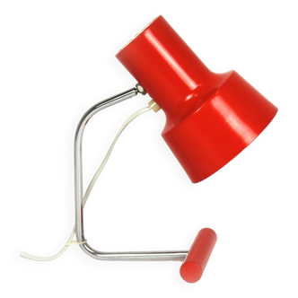 Red Table Lamp by Josef Hurka for Napako, 1960s