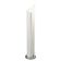 1980s Italian Postmodern Space Age Opaline Acrylic Sculptural Floor Lamp