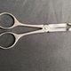 Tableware, silver-plated sugar scissors Christofle 20th century