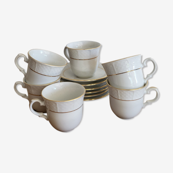 Set of 6 coffee cups