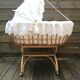 Vintage rattan basket