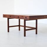 Bureau Peter Lovig Flip-Top Partners en palissandre, Lovig, Danemark, 1960