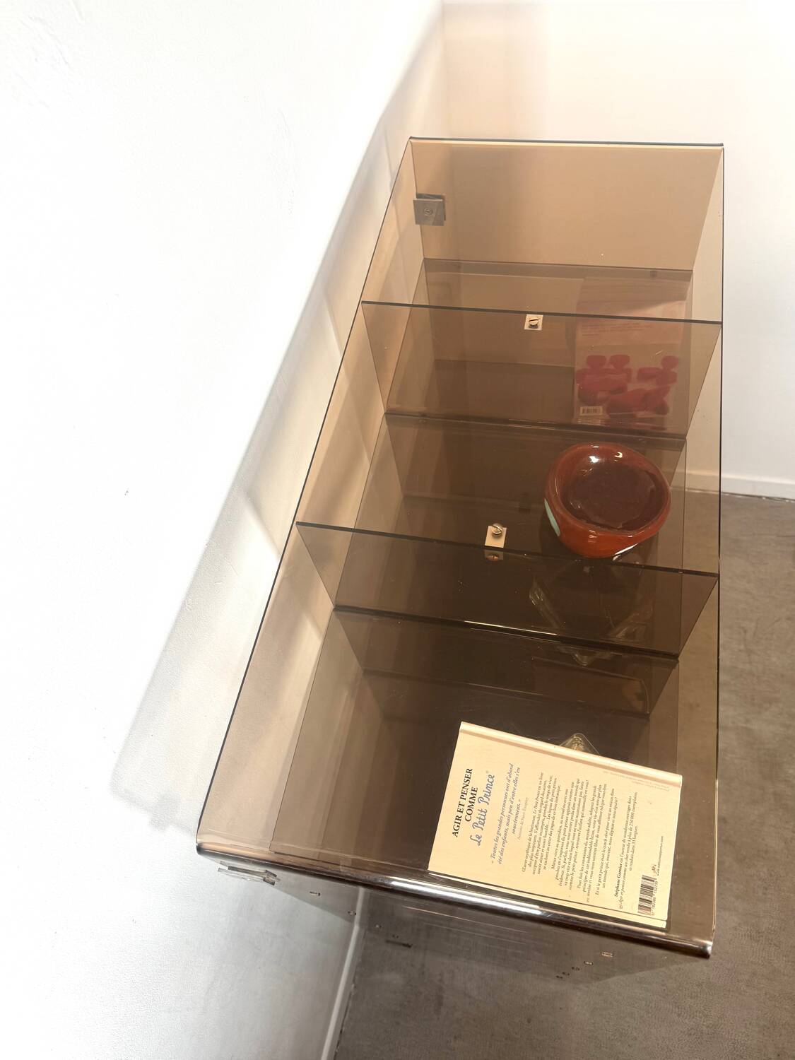 Rare Library 18 Smoke Acrylic Compartments - Michel Dimas