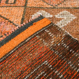 3x10 contemporary oushak runner rug, 86x302cm