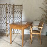 Vintage rattan screen