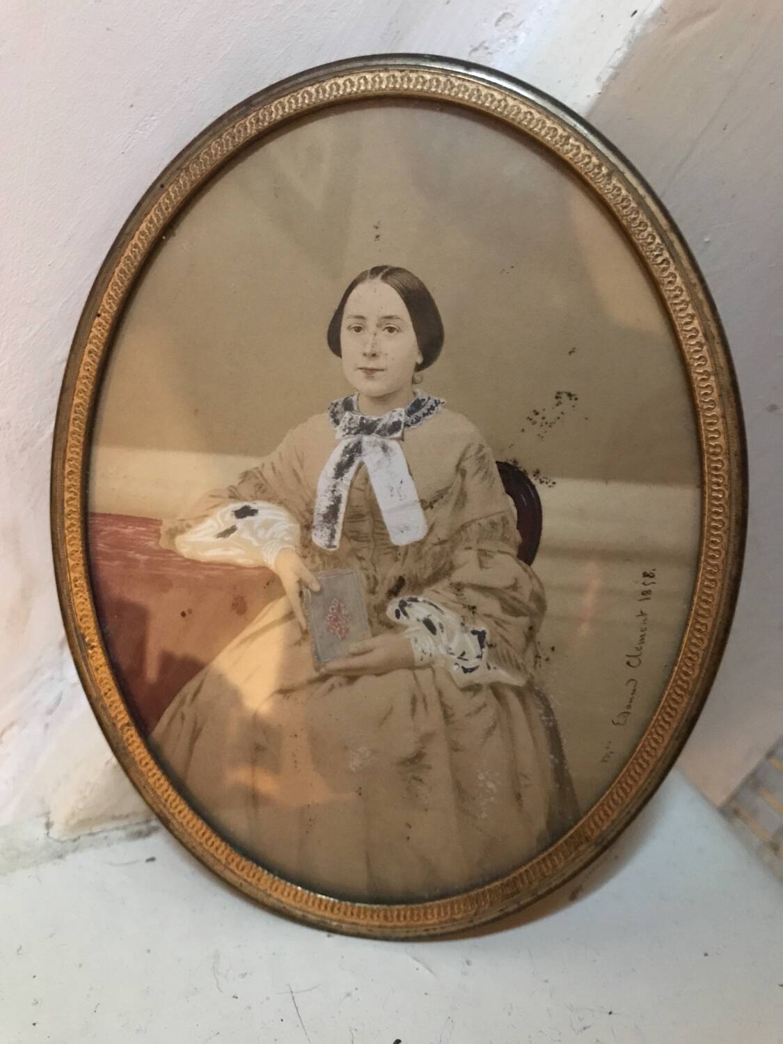 Young girl with a book