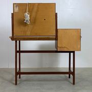 Coiffeuse en teck du milieu du siècle par AB Glas & Trä, années 1960