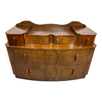Art Deco walnut sideboard