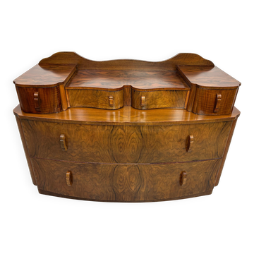 Art Deco walnut sideboard