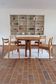 4 chaises scandinaves vintage en bois clair