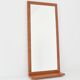 Scandinavian teak wall mirror 1960
