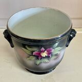 Cache pot en porcelaine anglaise du XIXème