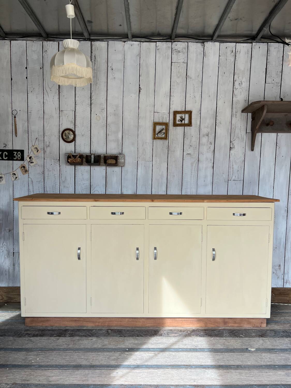 Old workshop furniture sideboard