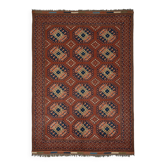 Tapis Oushak en laine noué à la main turc 210 cm x 293 cm