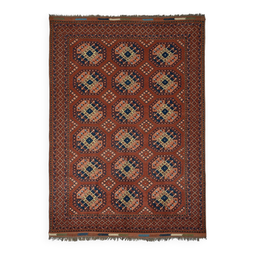 Turkish Handknotted Wool Oushak Rug 210 cm x 293 cm
