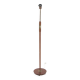 Scandinavian teak and metal floor lamp, Örebro Arbetarverkstad, Sweden, 1940
