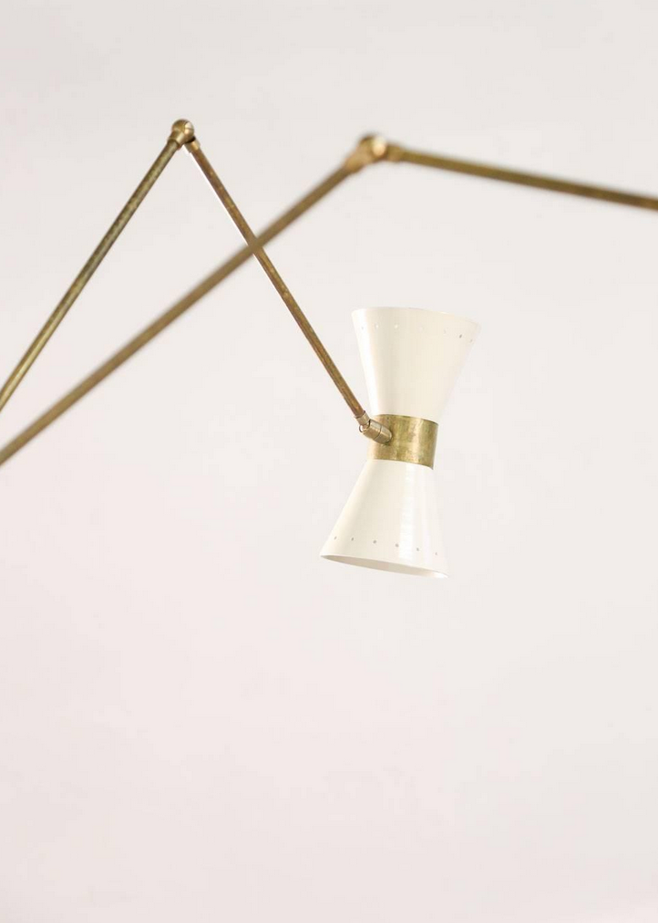 Wall lamp in the style of Italian creations of the 50s