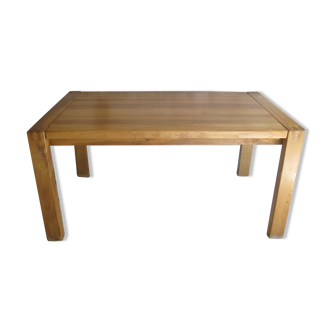 Solid elm table house regain