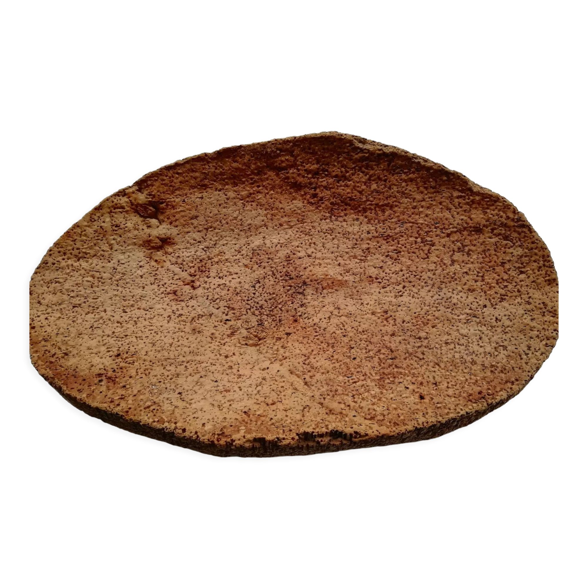 Raw cork bark tray