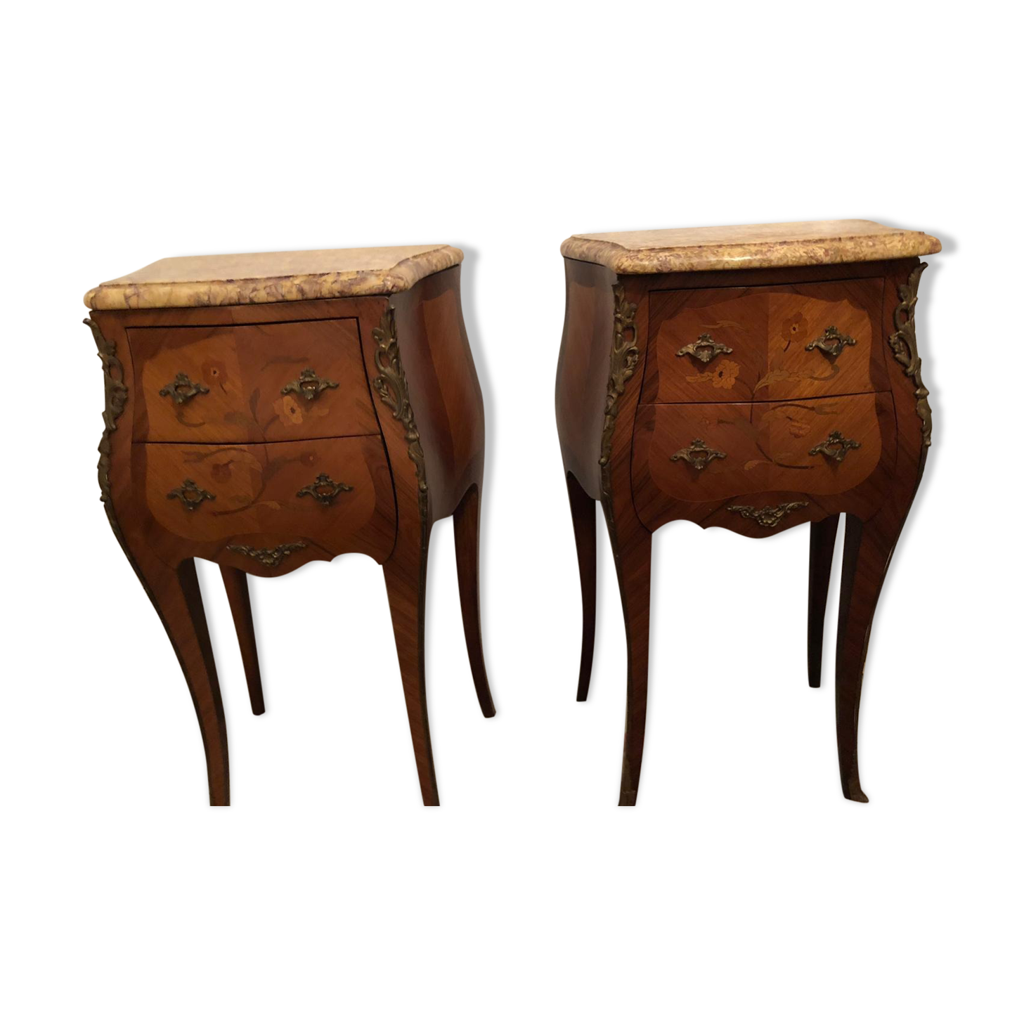 Bedside tables Louis XV style