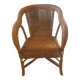 Vintage rattan chair by Belvisotti (famous Bordeaux brand)