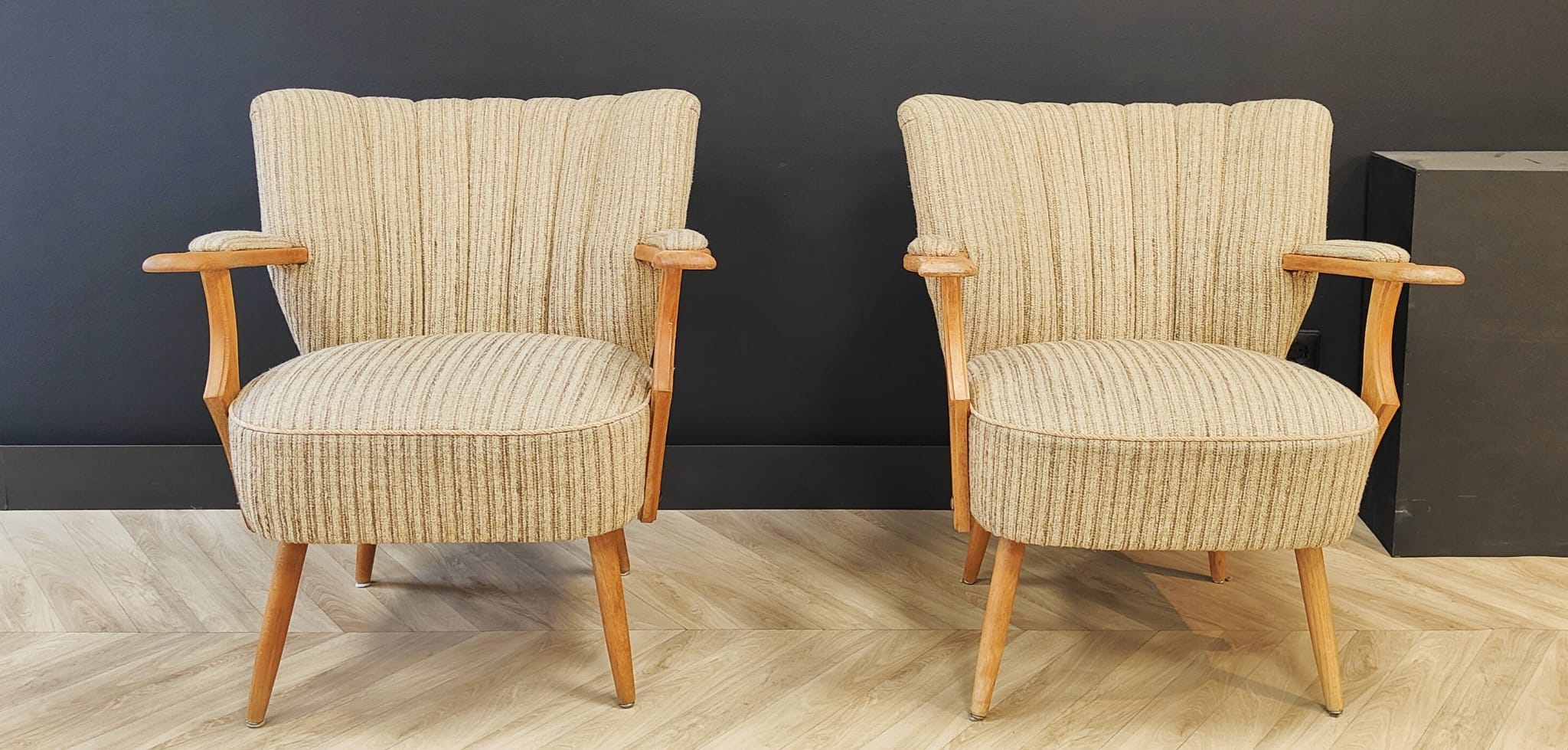 Two mid century armchairs 1960