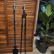 Fireplace poker set