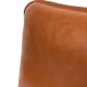 Vintage Danish armchair cognac leather by Stouby