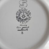 Set of 4 small plates sarreguemines