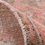 3X12 Turkish Vintage Red Brown Classic Runner Rug, 91x362Cm