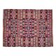 1970s Vintage Turkish Oushak Handmade Wool Cotton Pink Runner Rug 310x407
