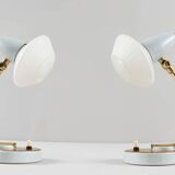 Lampes de table style milieu du siècle, France, années 1960.