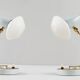 Mid-century table lamps, France, 1960s.