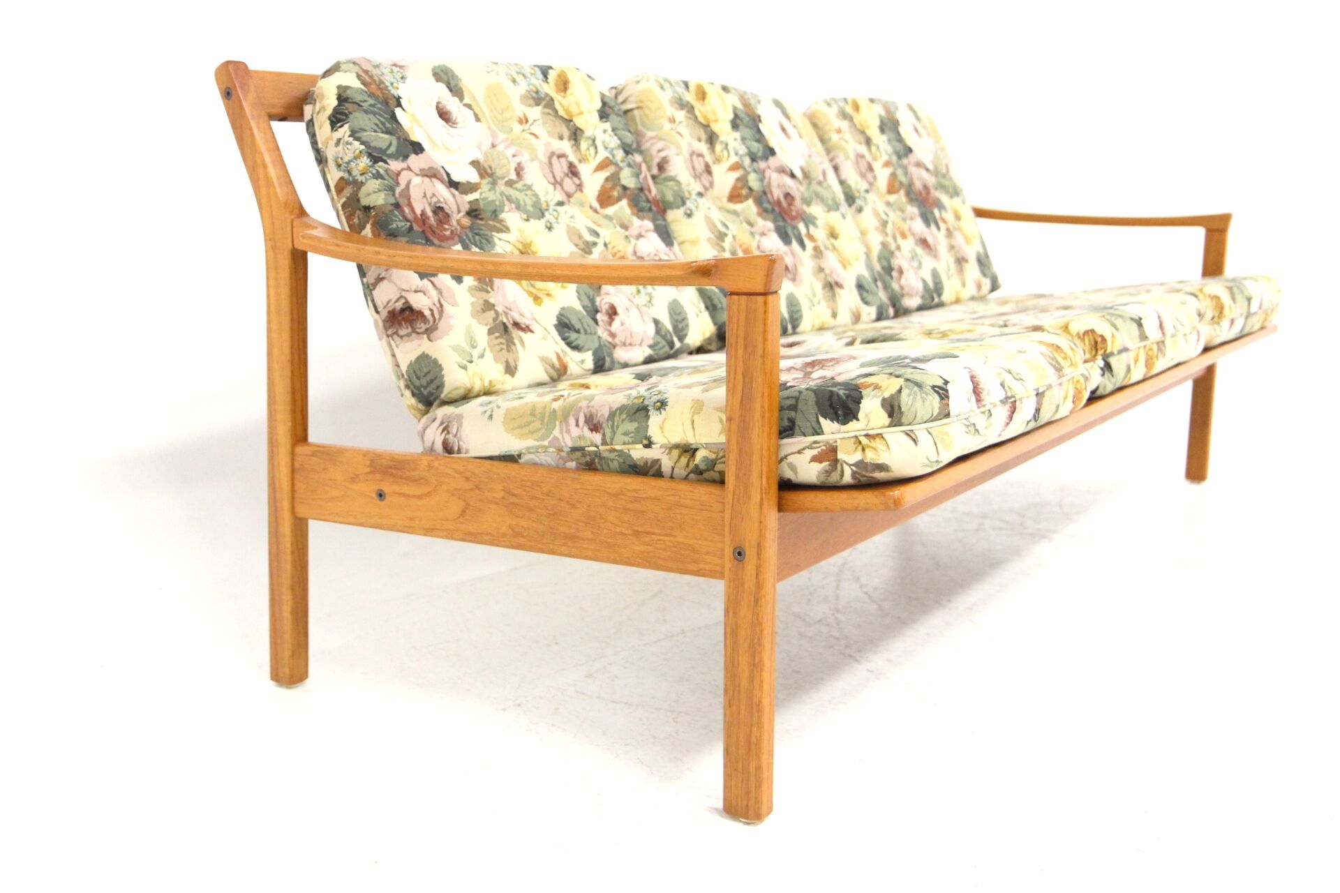 Floral sofa "Tibro" Erik Wørtz, Möbel-IKÉA, Sweden, 1960