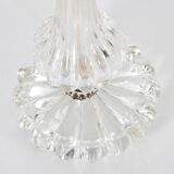 Pair of crystal table lamps