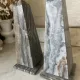 pair of obelisk bookends in grey/brown marble Art Deco style